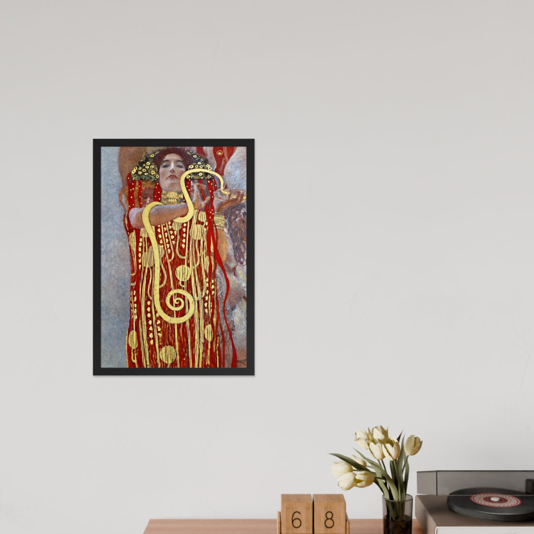 Hygieia by Gustav Klimt