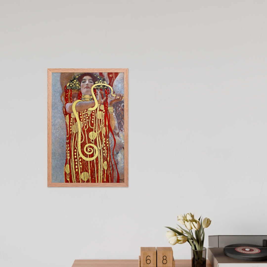 Hygieia by Gustav Klimt