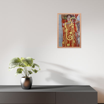 Hygieia by Gustav Klimt