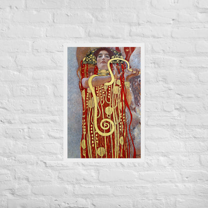 Hygieia by Gustav Klimt