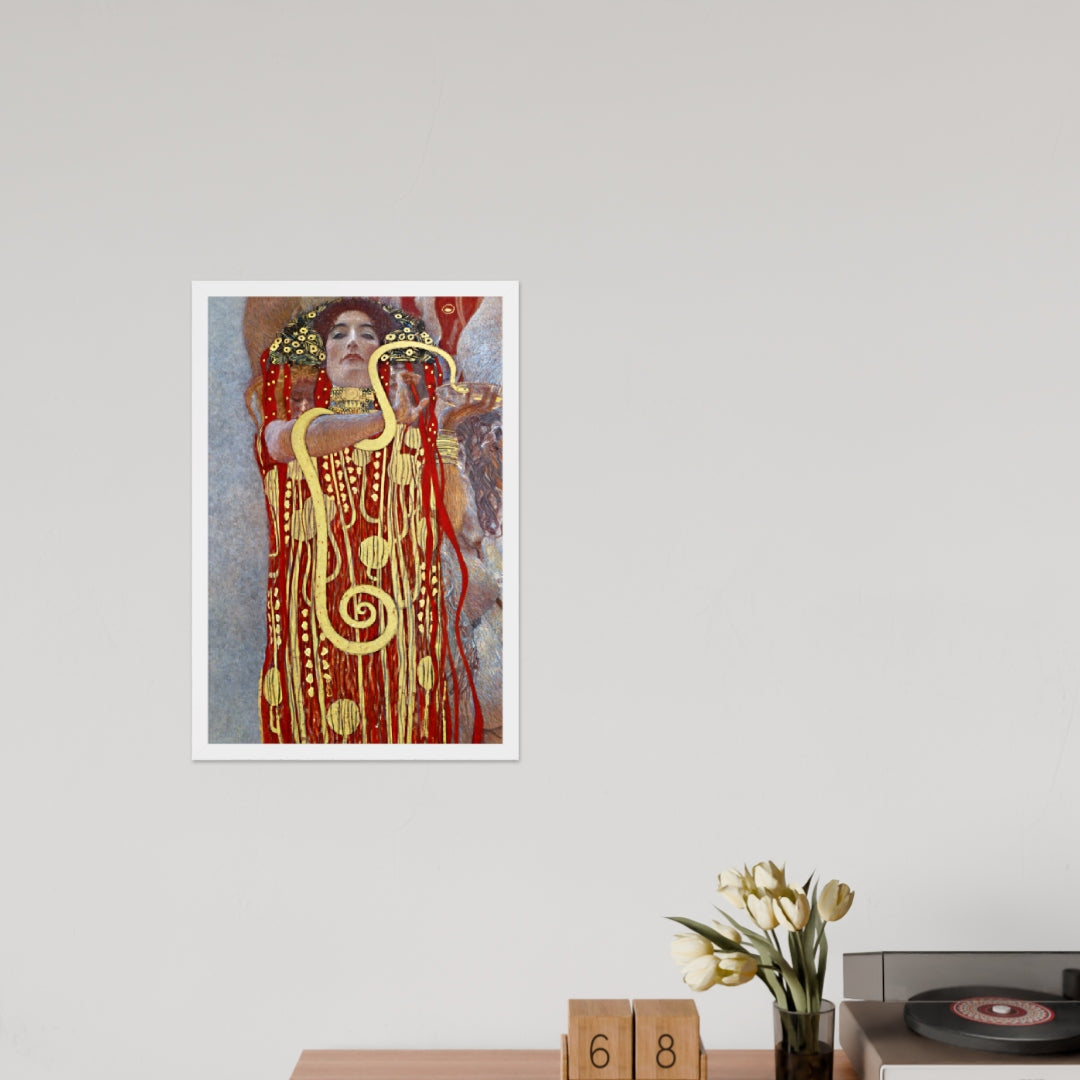 Hygieia by Gustav Klimt