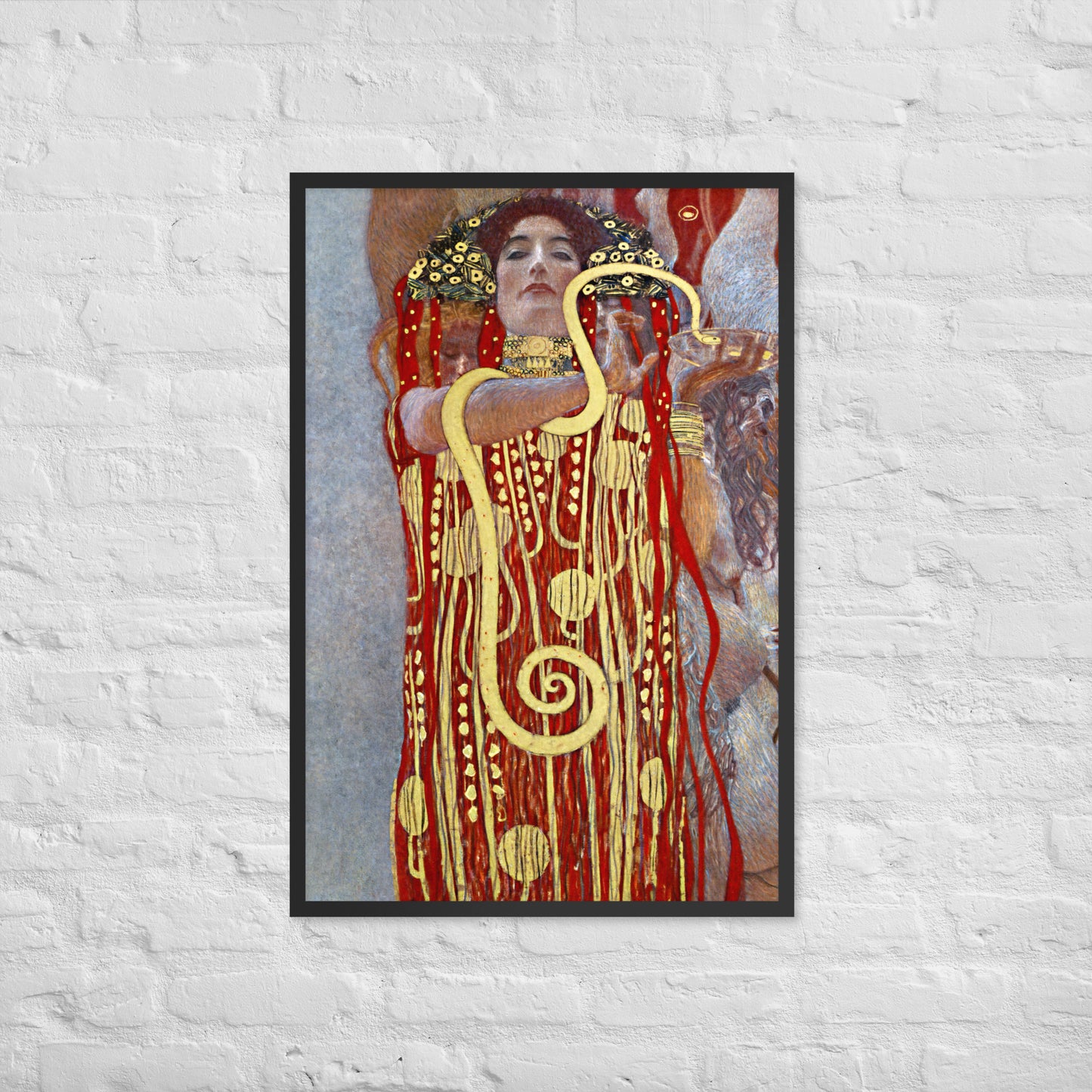 Hygieia by Gustav Klimt