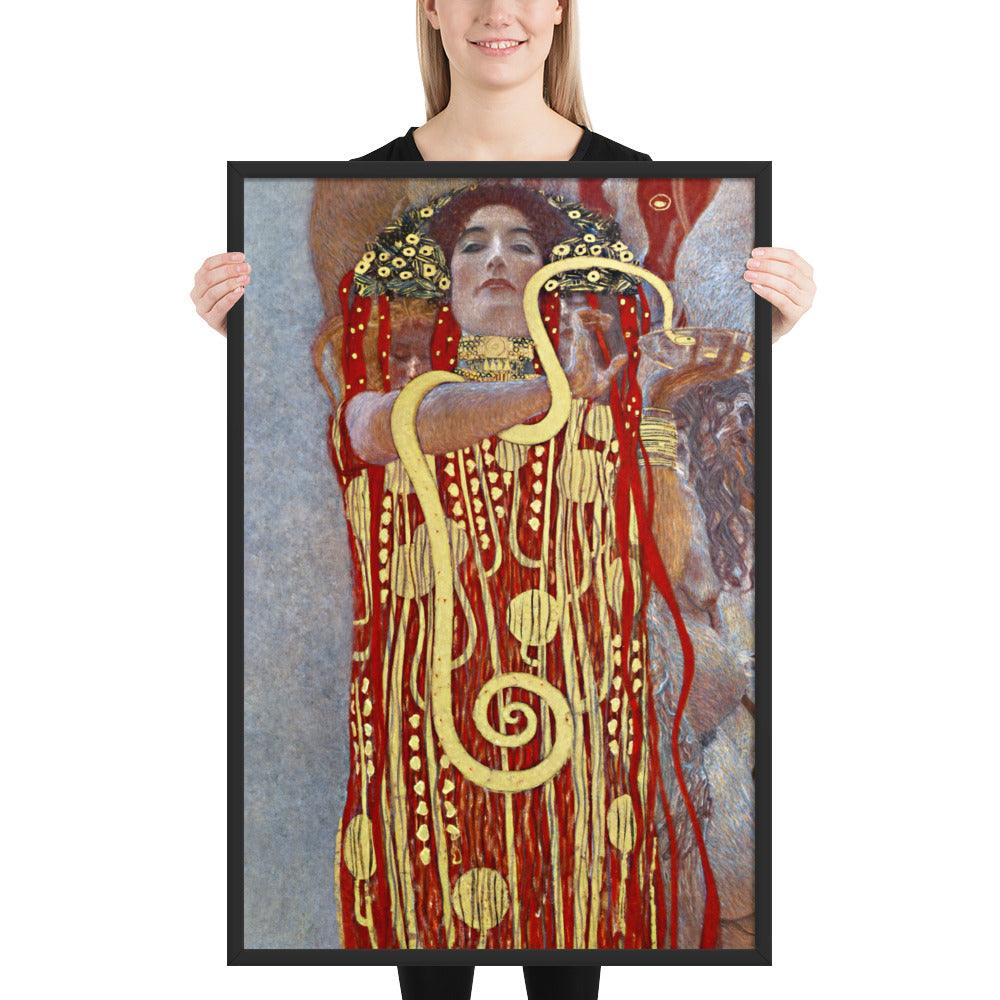 Hygieia by Gustav Klimt
