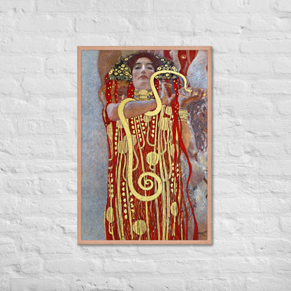 Hygieia by Gustav Klimt