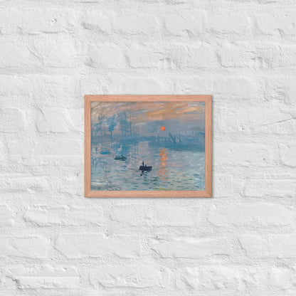 Impression Sunrise by Claude Monet
