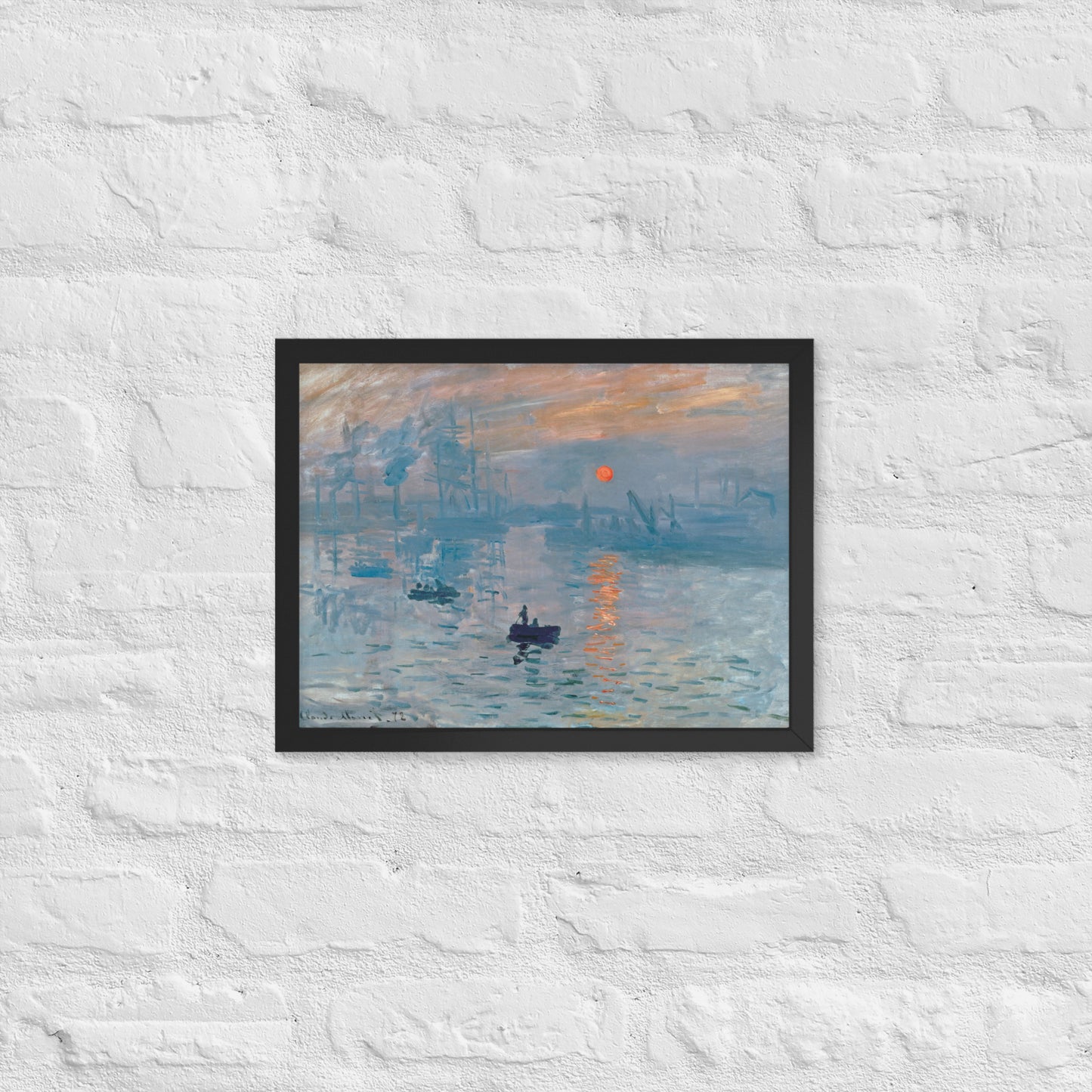 Impression Sunrise by Claude Monet