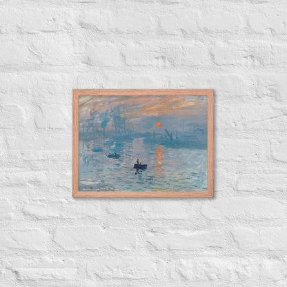 Impression Sunrise by Claude Monet