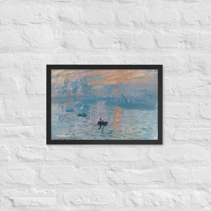 Impression Sunrise by Claude Monet
