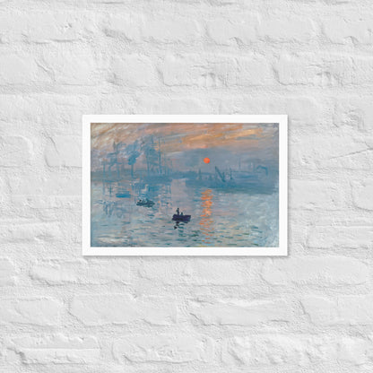 Impression Sunrise by Claude Monet