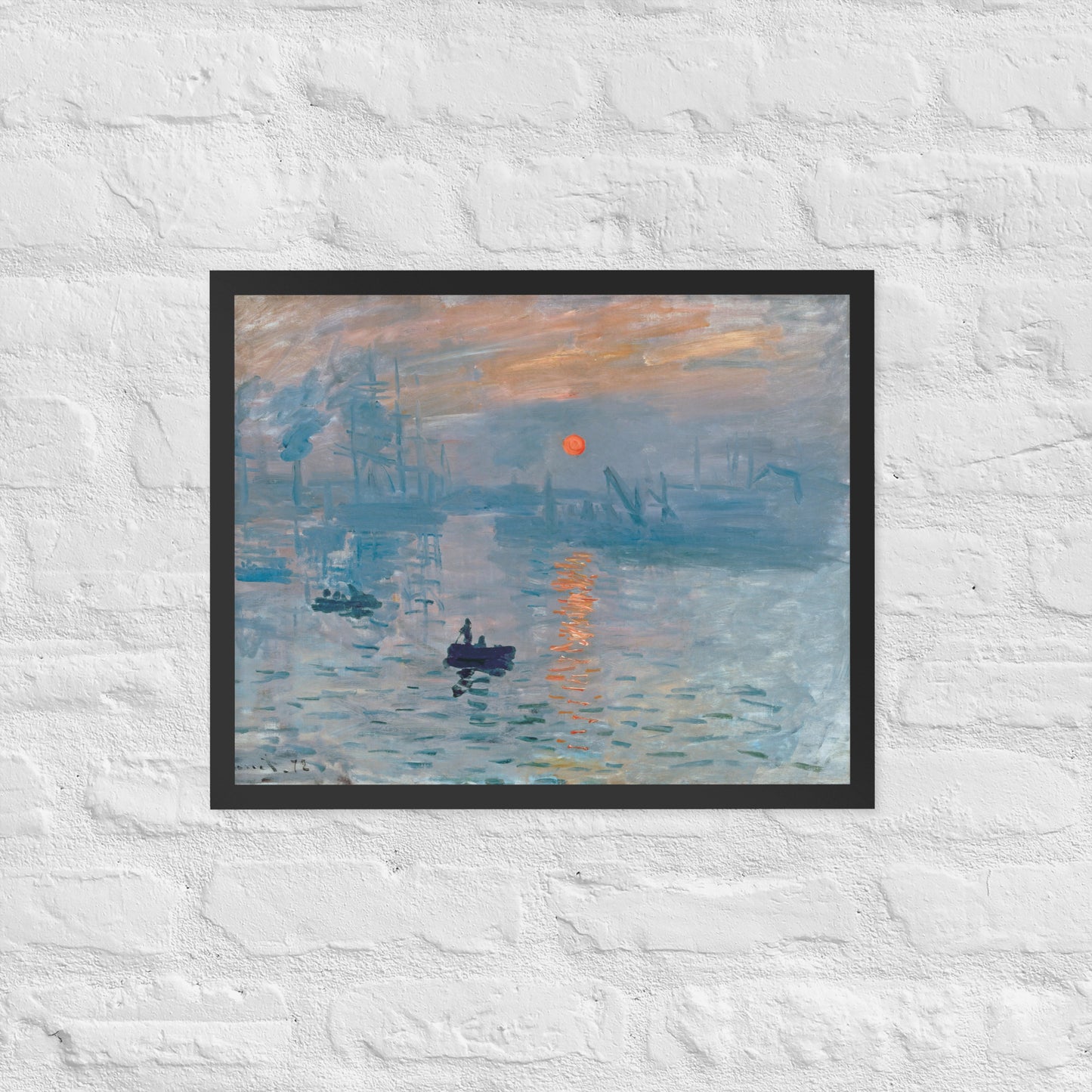 Impression Sunrise by Claude Monet