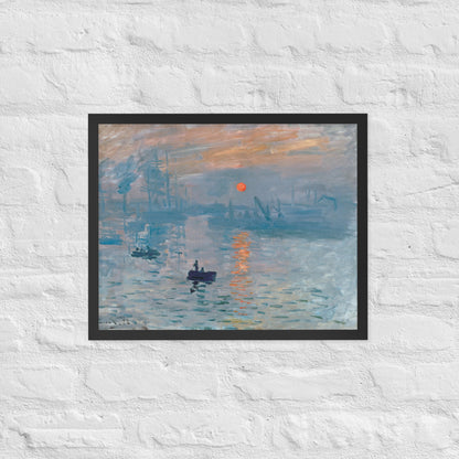 Impression Sunrise by Claude Monet