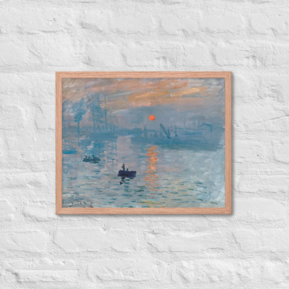Impression Sunrise by Claude Monet