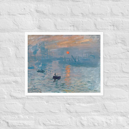Impression Sunrise by Claude Monet