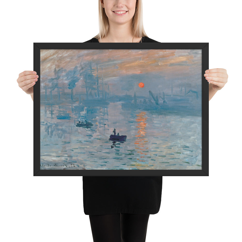 Impression Sunrise by Claude Monet