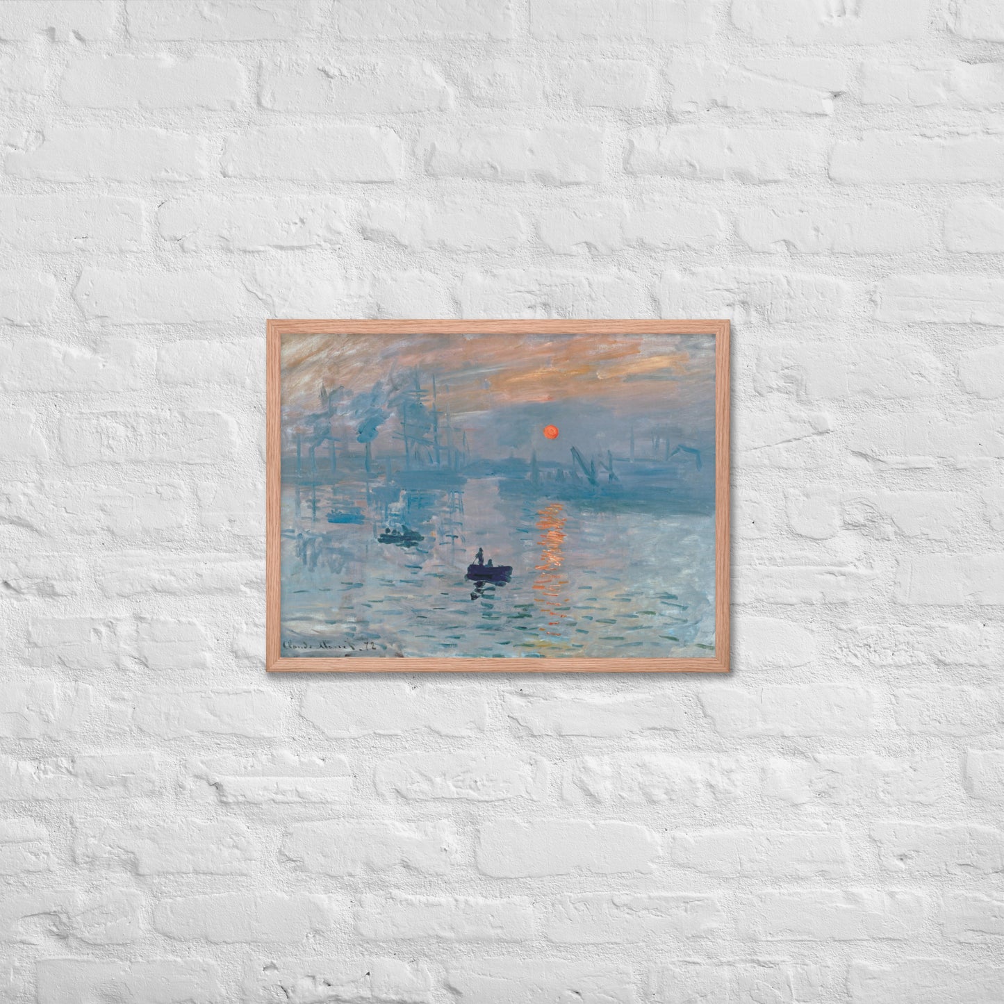 Impression Sunrise by Claude Monet