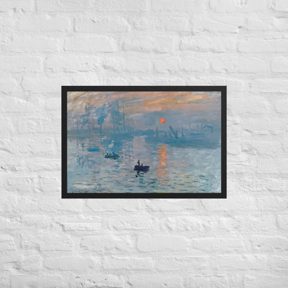 Impression Sunrise by Claude Monet