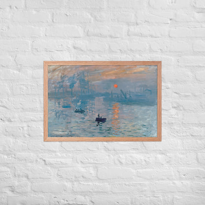 Impression Sunrise by Claude Monet
