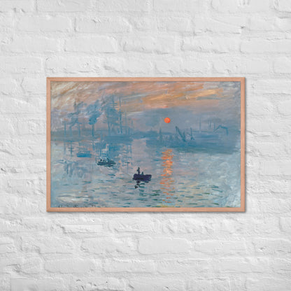 Impression Sunrise by Claude Monet