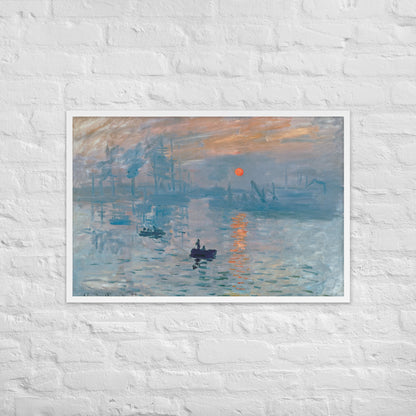Impression Sunrise by Claude Monet