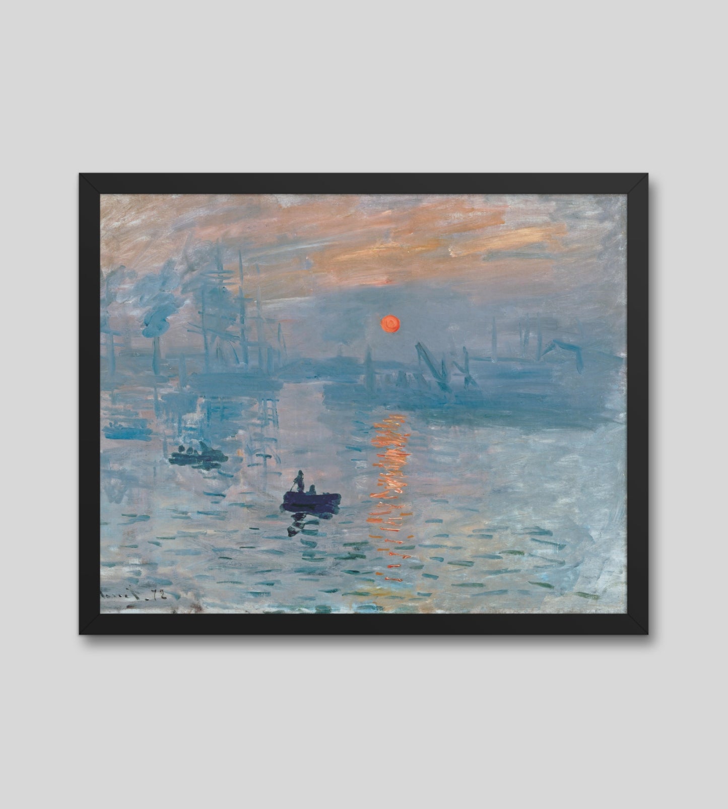Impression Sunrise by Claude Monet