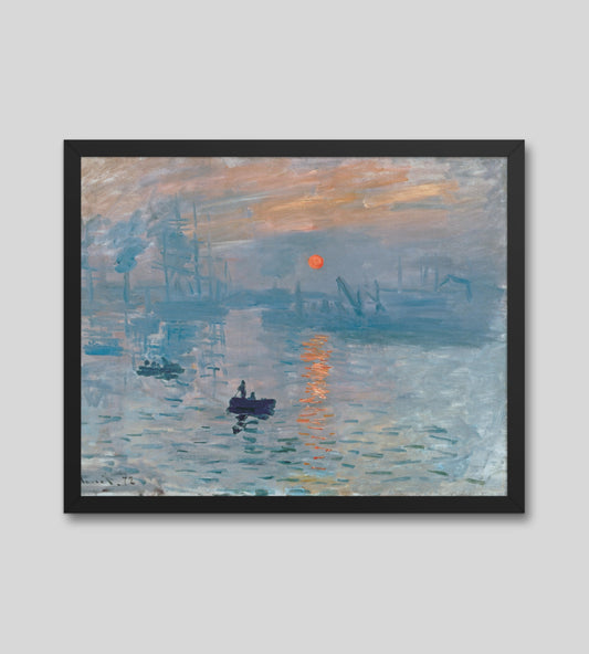 Impression Sunrise by Claude Monet
