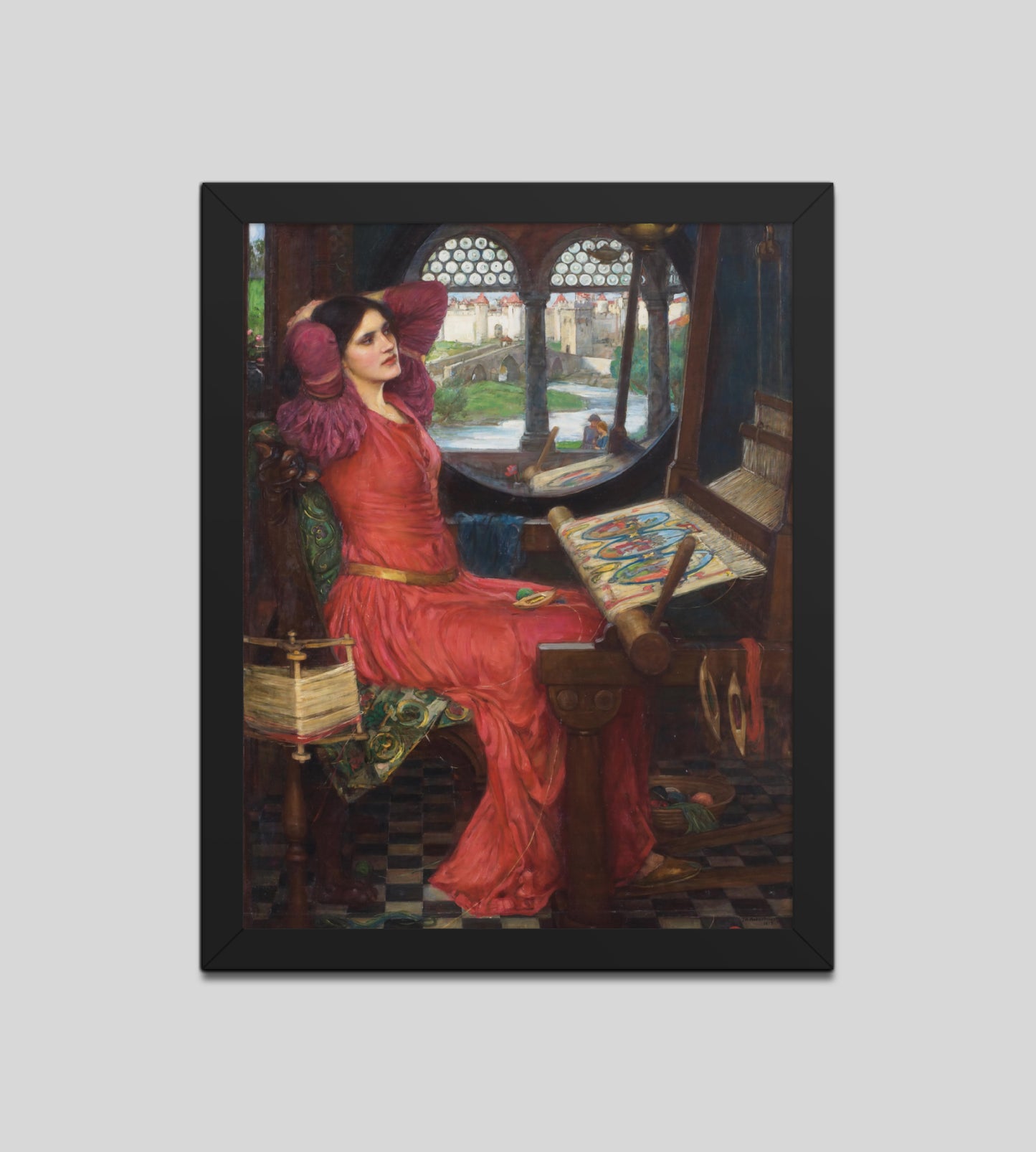 I'm Half Sick of Shadows, Said the Lady of the Shalott by John William Waterhouse