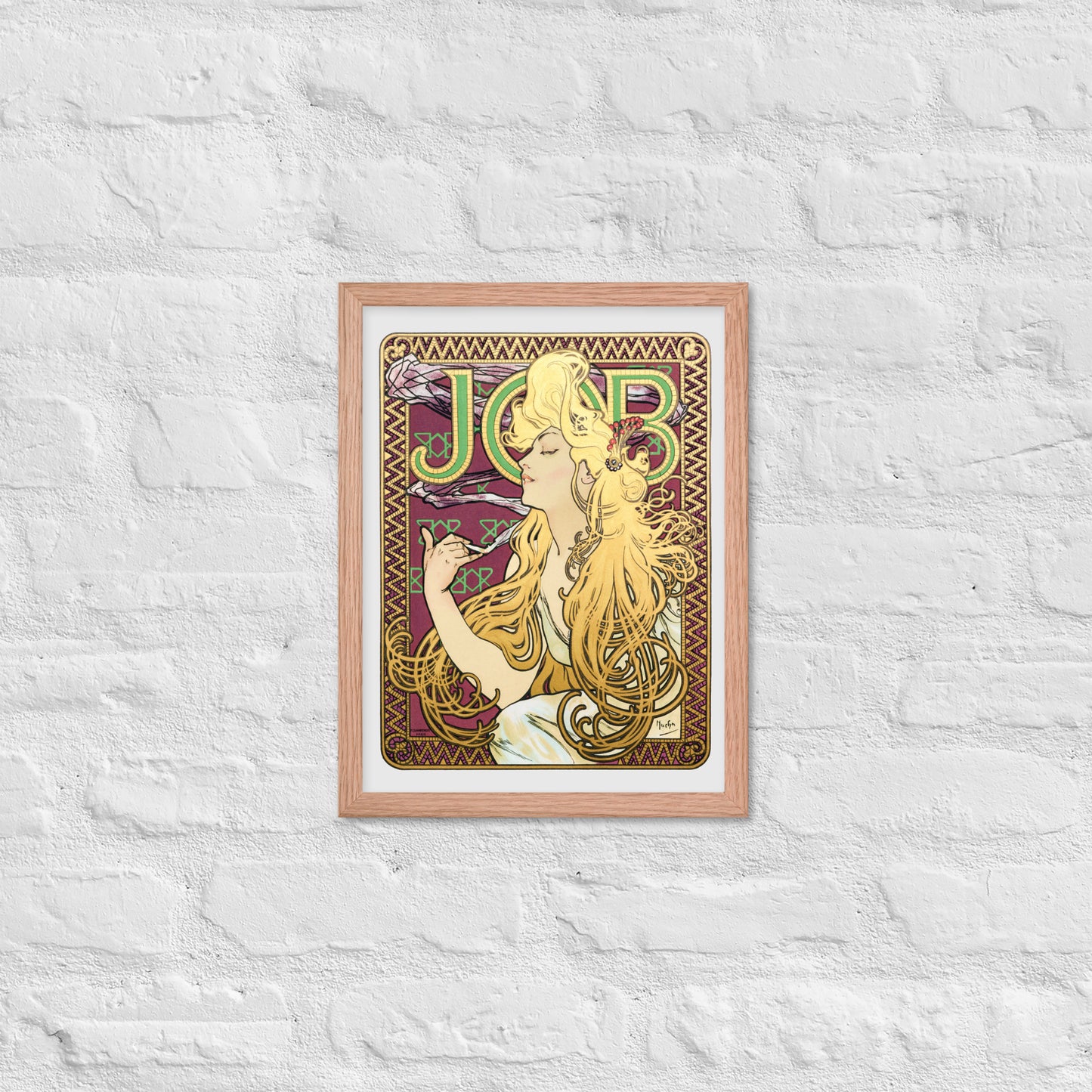 Job by Alphonse Maria Mucha