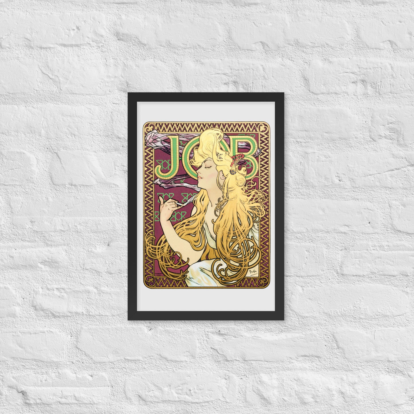 Job by Alphonse Maria Mucha