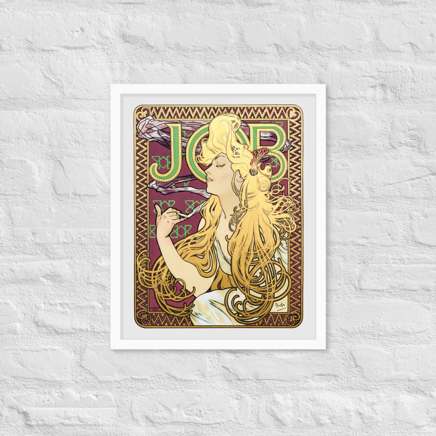 Job by Alphonse Maria Mucha