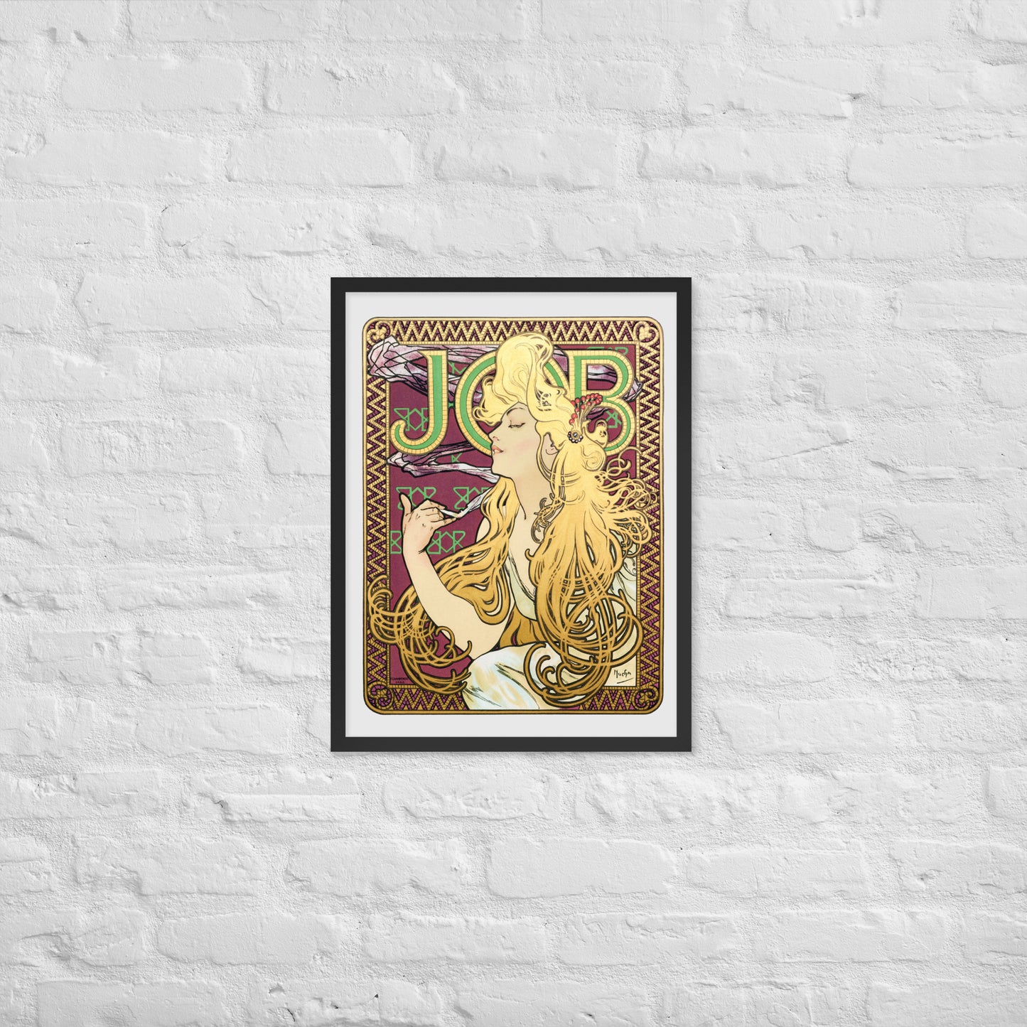 Job by Alphonse Maria Mucha