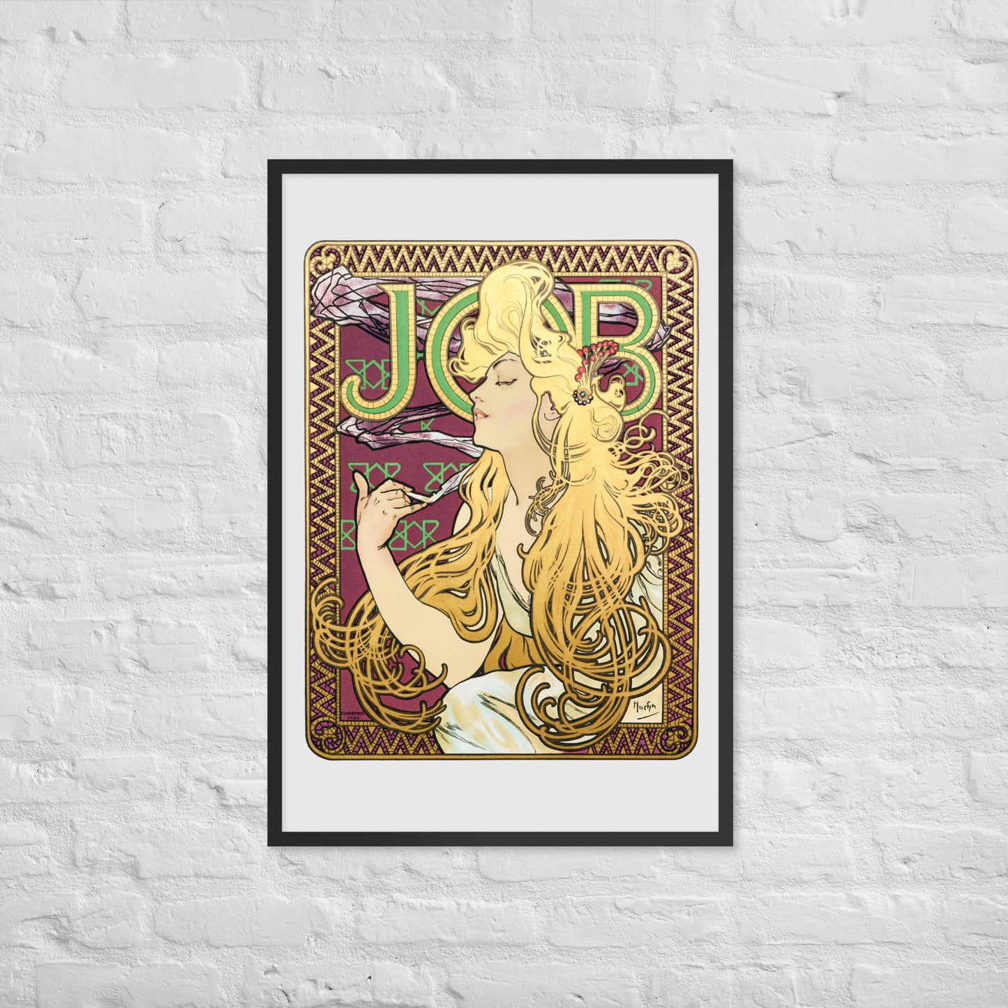 Job by Alphonse Maria Mucha