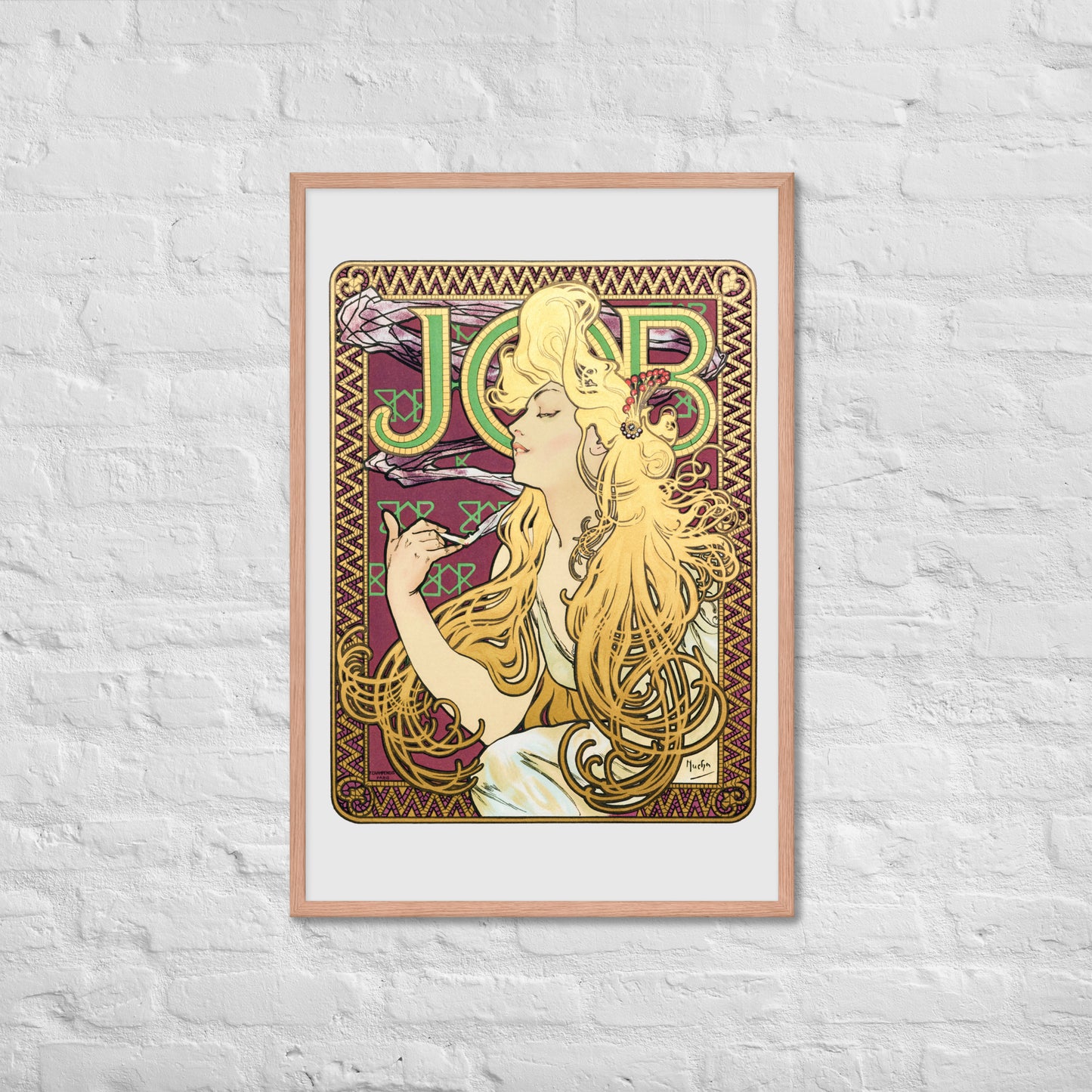 Job by Alphonse Maria Mucha