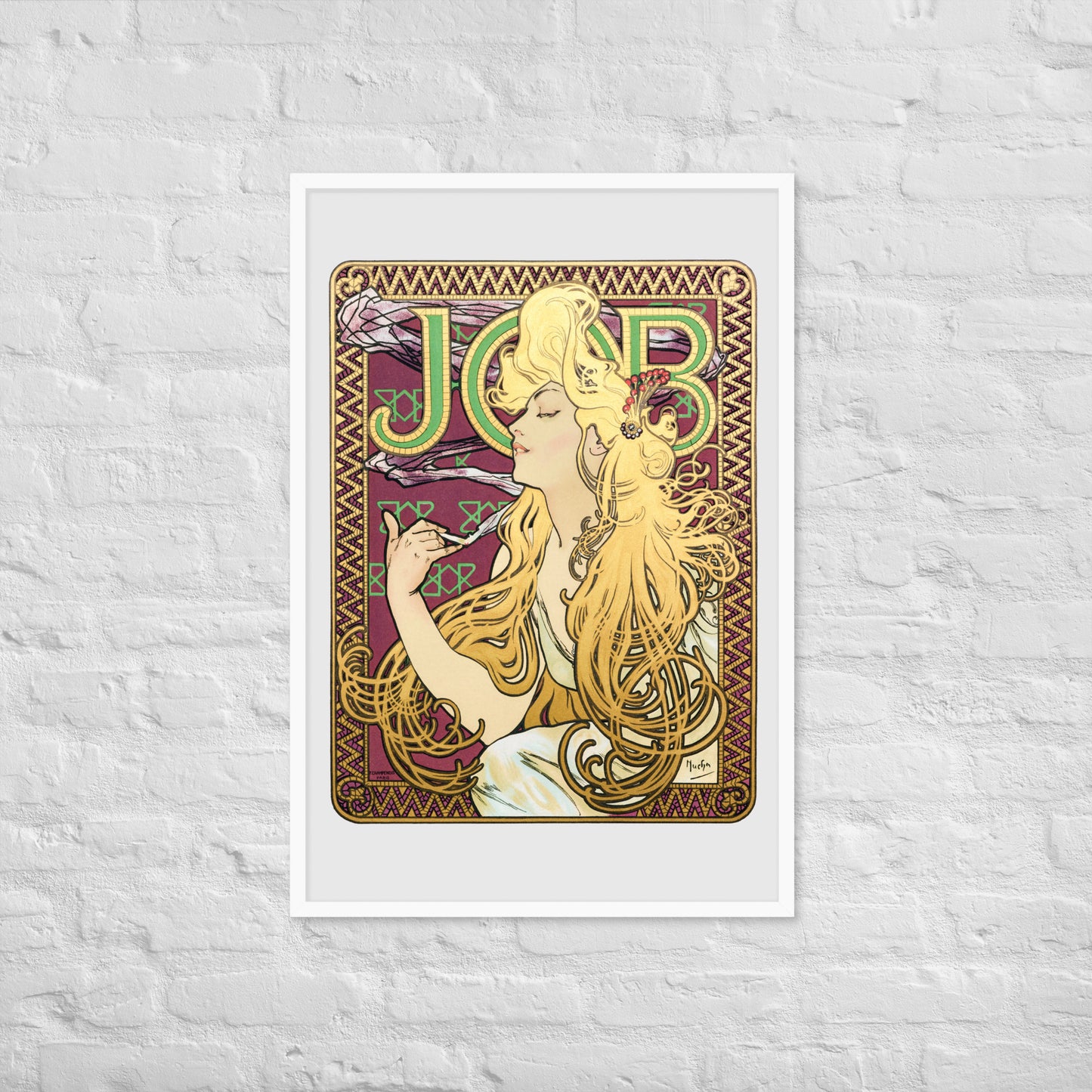 Job by Alphonse Maria Mucha