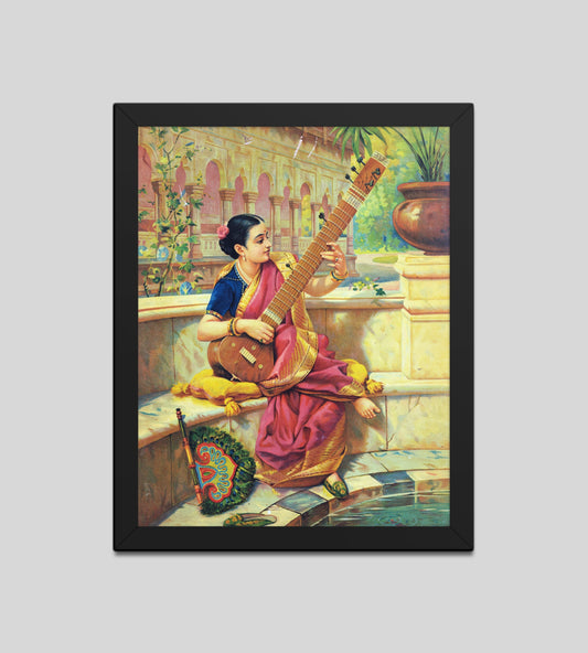 Kadambari by Raja Ravi Varma