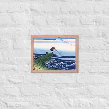 Kajikazawa in Kai Province by Katsushika Hokusai
