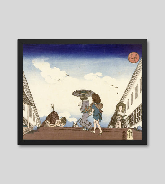 Kasumigaseki by Utagawa Kuniyoshi