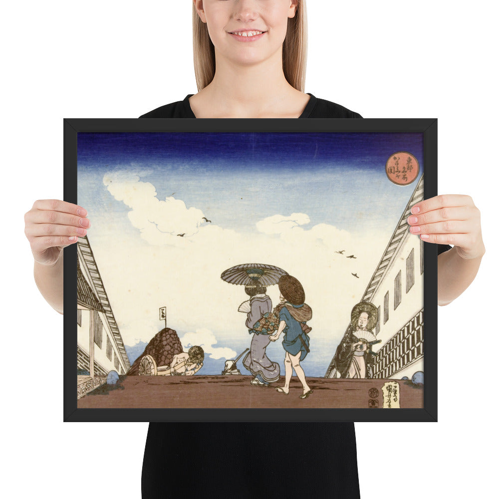 Kasumigaseki by Utagawa Kuniyoshi