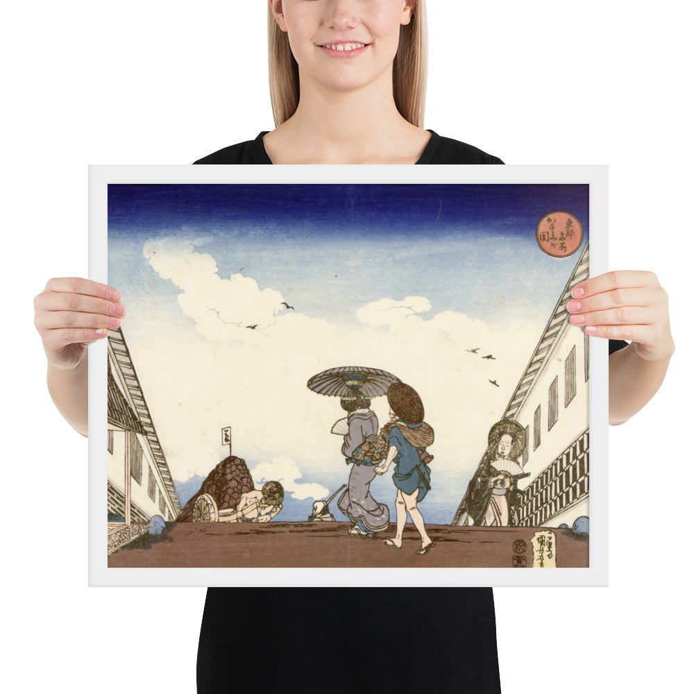Kasumigaseki by Utagawa Kuniyoshi