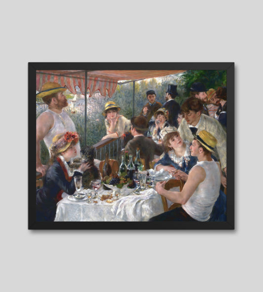 Luncheon of the Boating Party by Pierre-Auguste Renoir