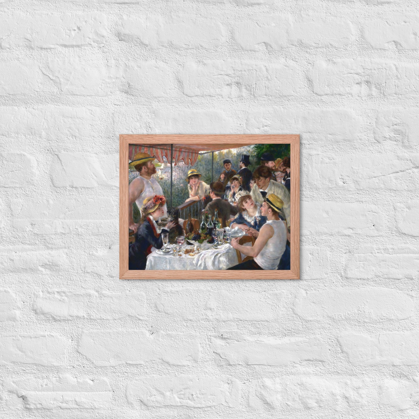 Luncheon of the Boating Party by Pierre-Auguste Renoir