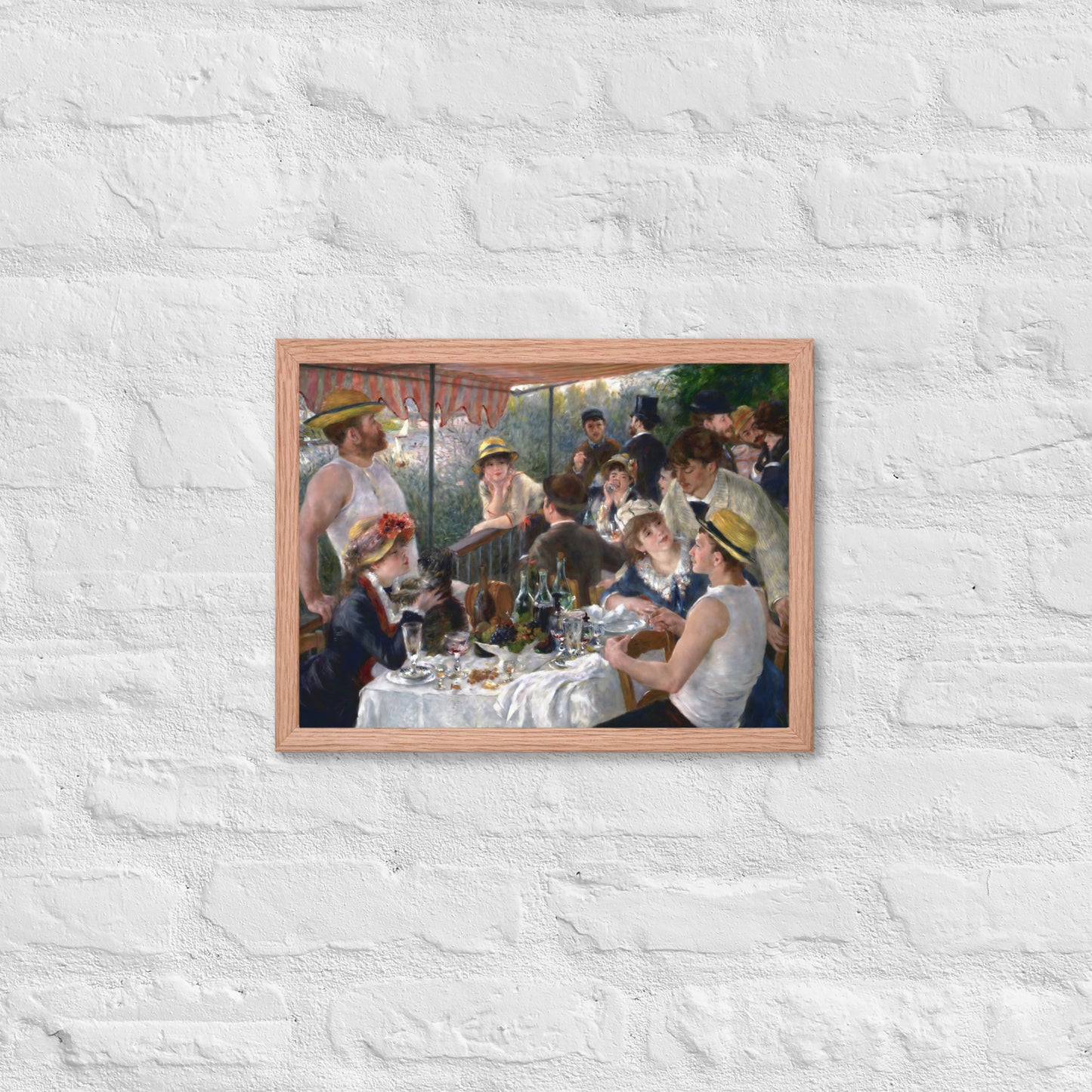 Luncheon of the Boating Party by Pierre-Auguste Renoir