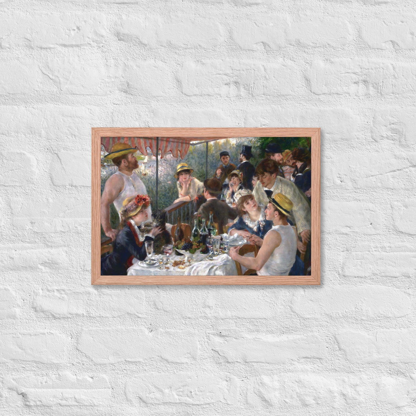 Luncheon of the Boating Party by Pierre-Auguste Renoir