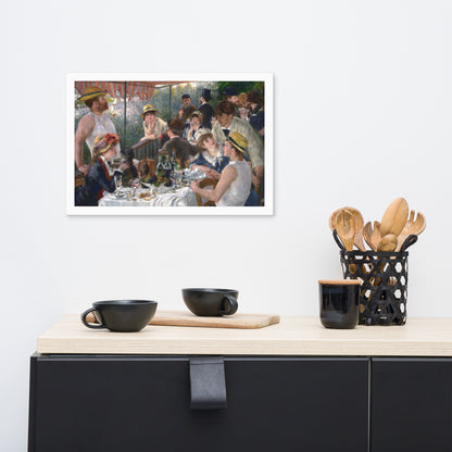Luncheon of the Boating Party by Pierre-Auguste Renoir