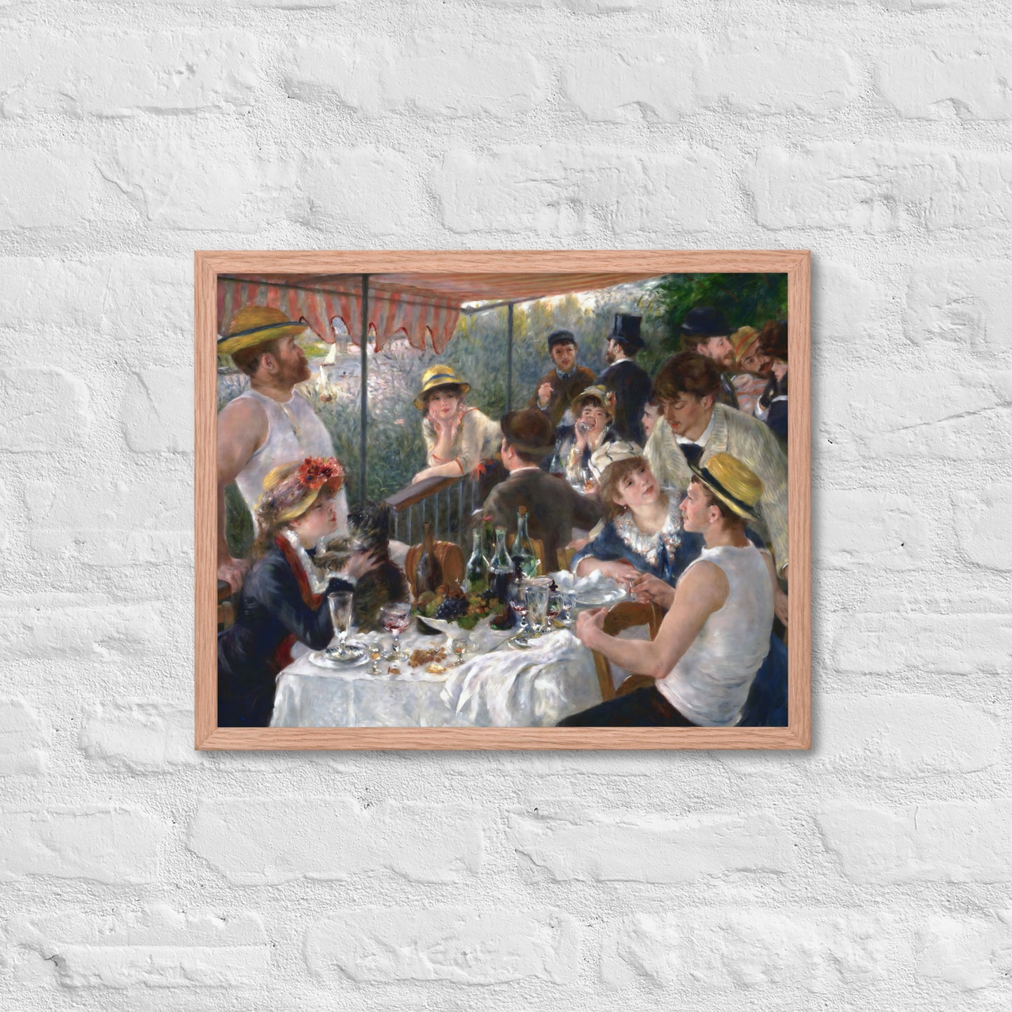 Luncheon of the Boating Party by Pierre-Auguste Renoir