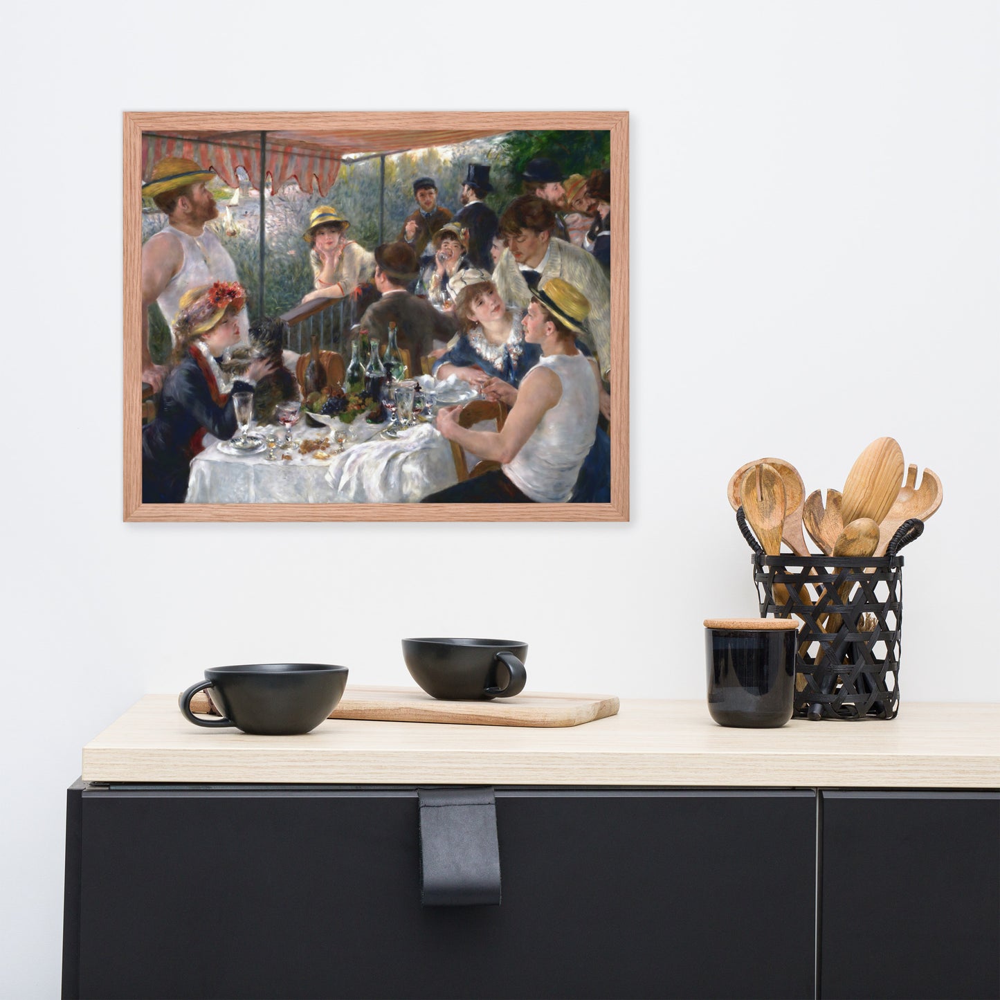 Luncheon of the Boating Party by Pierre-Auguste Renoir