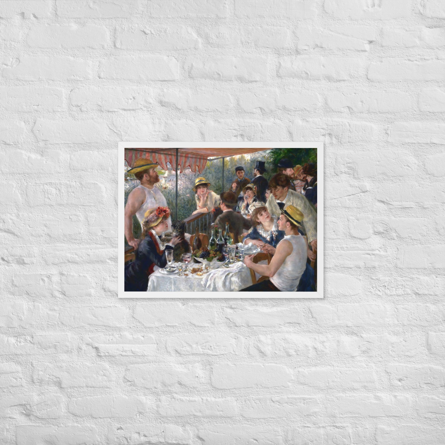 Luncheon of the Boating Party by Pierre-Auguste Renoir