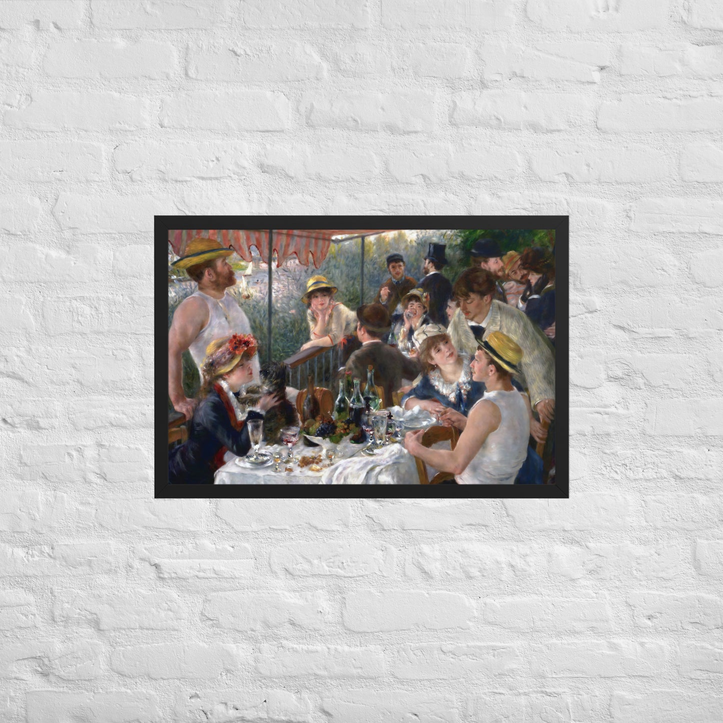 Luncheon of the Boating Party by Pierre-Auguste Renoir