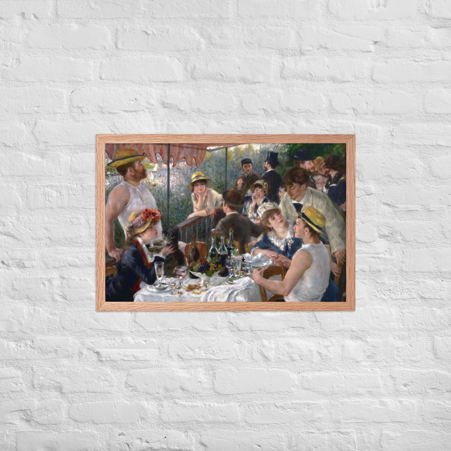 Luncheon of the Boating Party by Pierre-Auguste Renoir
