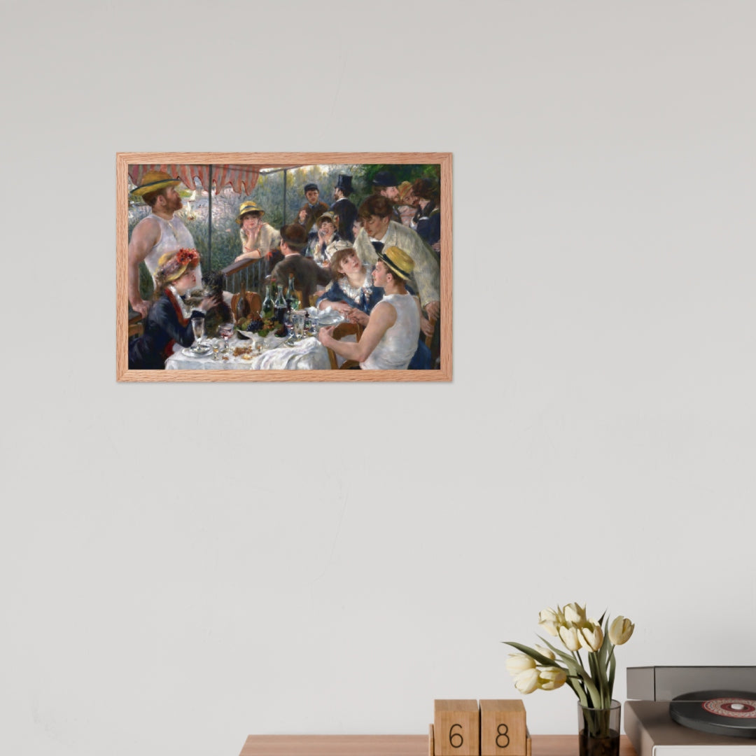 Luncheon of the Boating Party by Pierre-Auguste Renoir