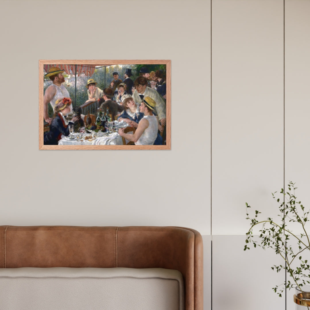 Luncheon of the Boating Party by Pierre-Auguste Renoir